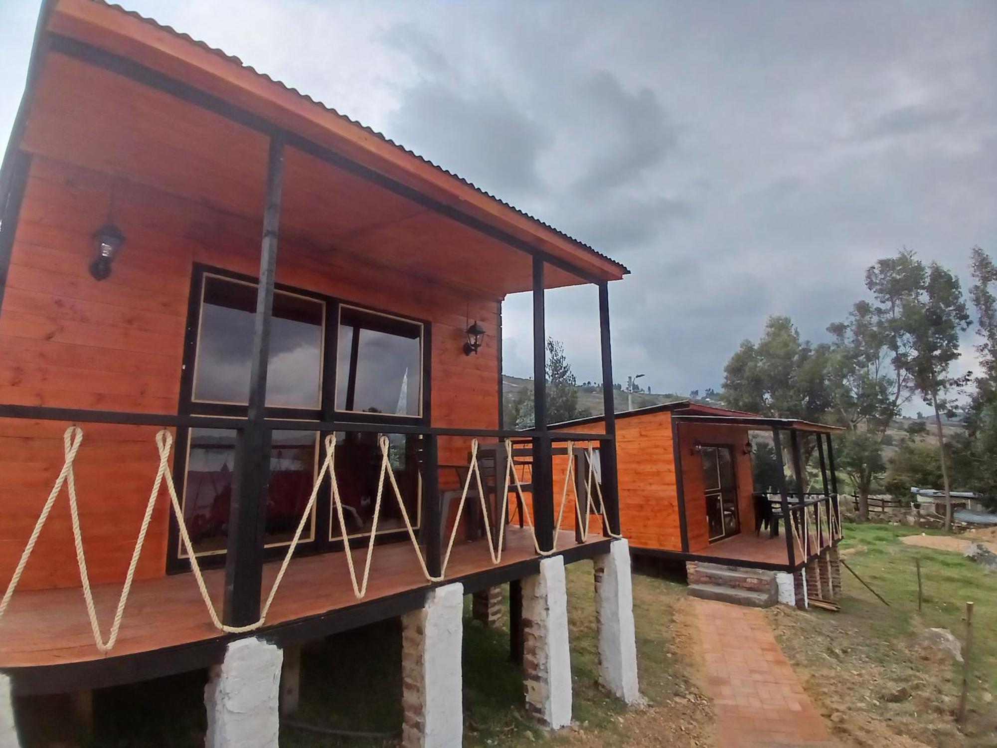 Hospedaje Cabana Guatavita Finca Las Acacias Hotel Exterior photo